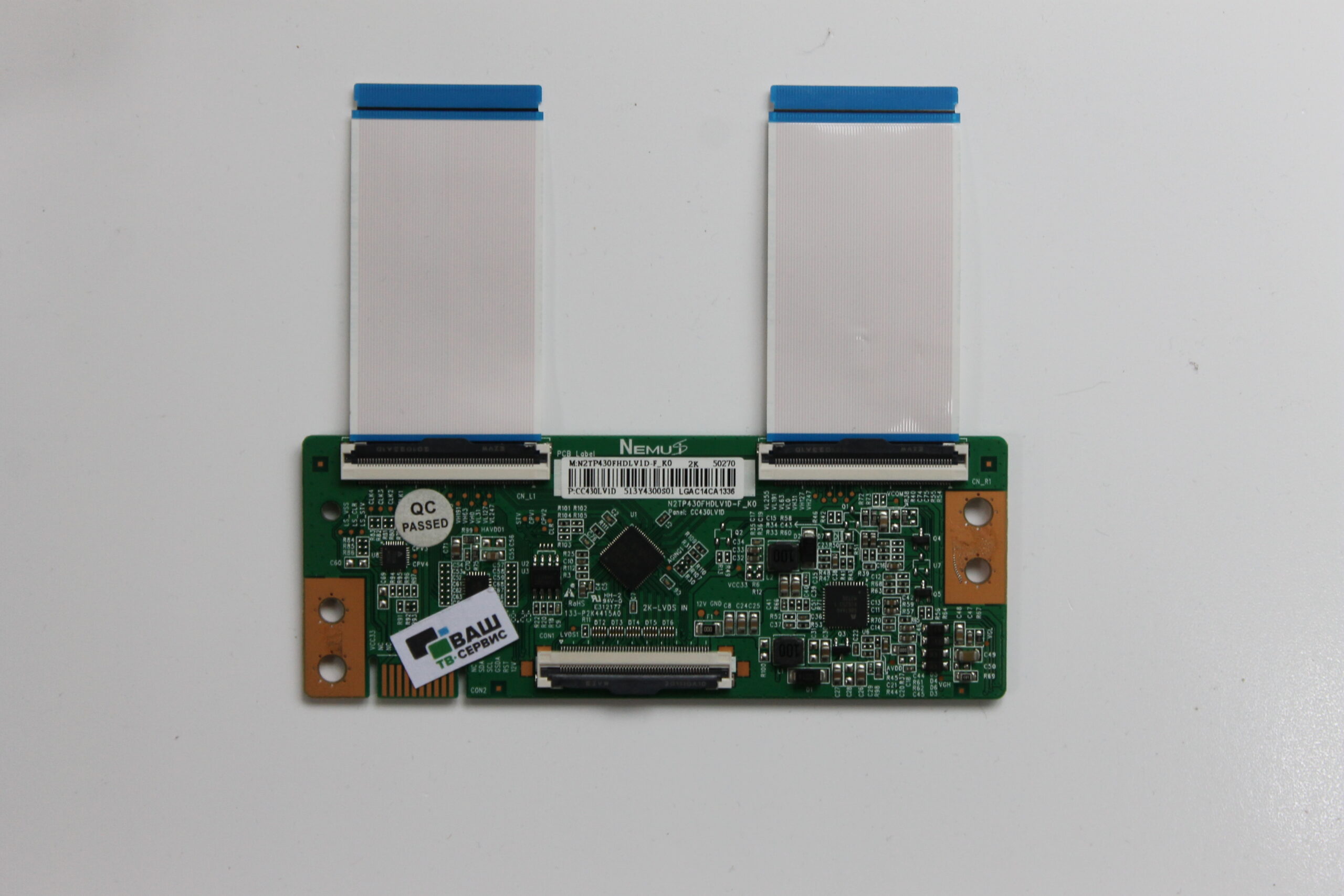 T-CON N2TP430FHDLV1D-F_K0 43 Smart TV MX Light T-CON N2TP430FHDLV1D-F_K0